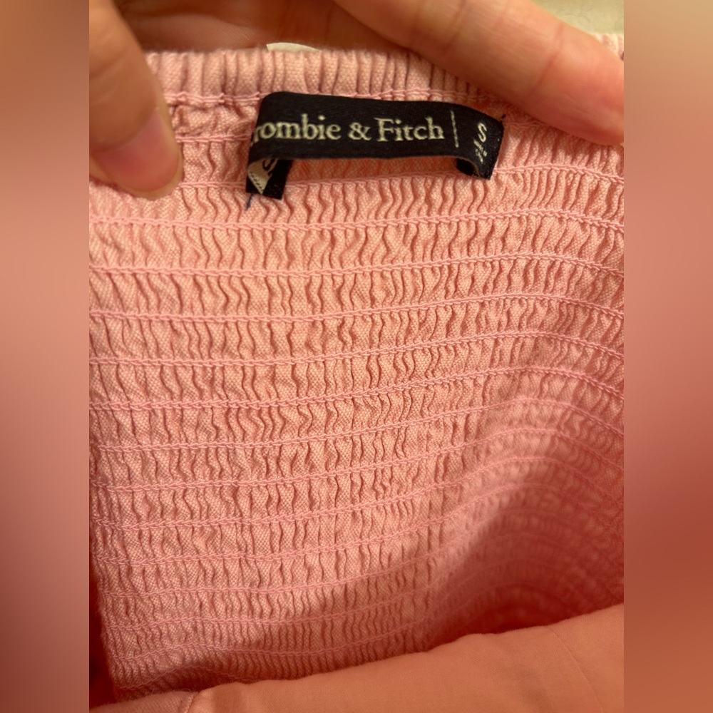 Nwot Abercrombie & Fitch Button Front Mini Dress - image 7